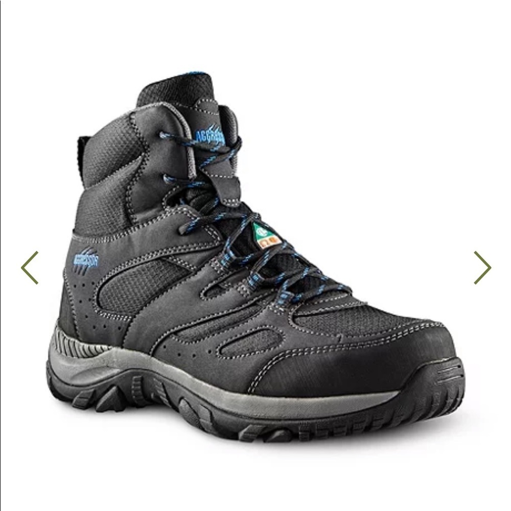 ♥︎AGGRESSOR Steel Toe Mid-Cut Safety Hiking Shoe♥︎